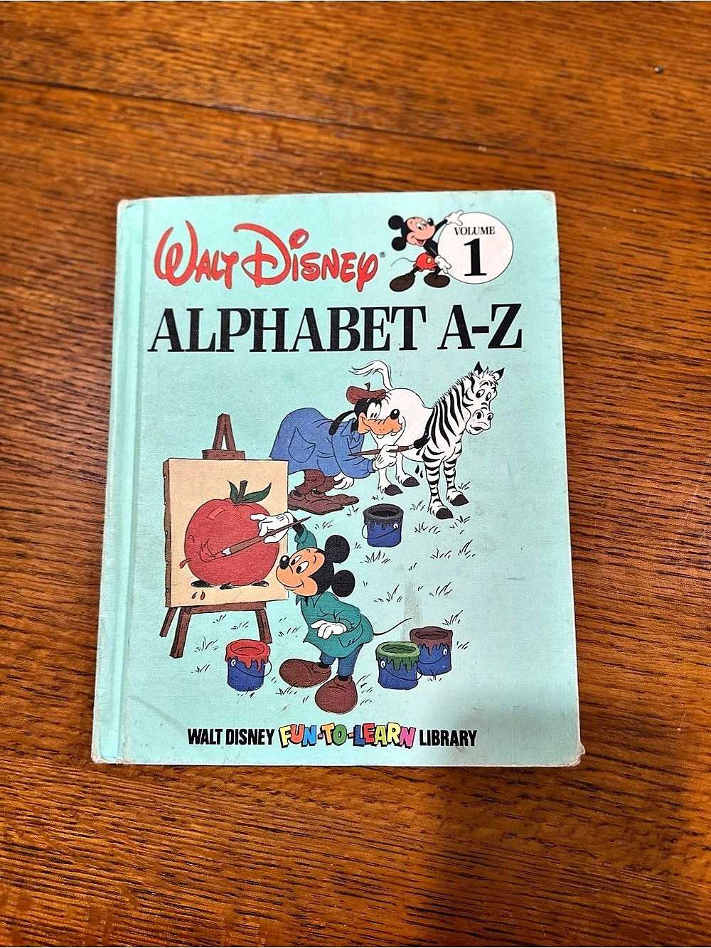 Walt Disney Alphabet A-Z Vintage Children's Book